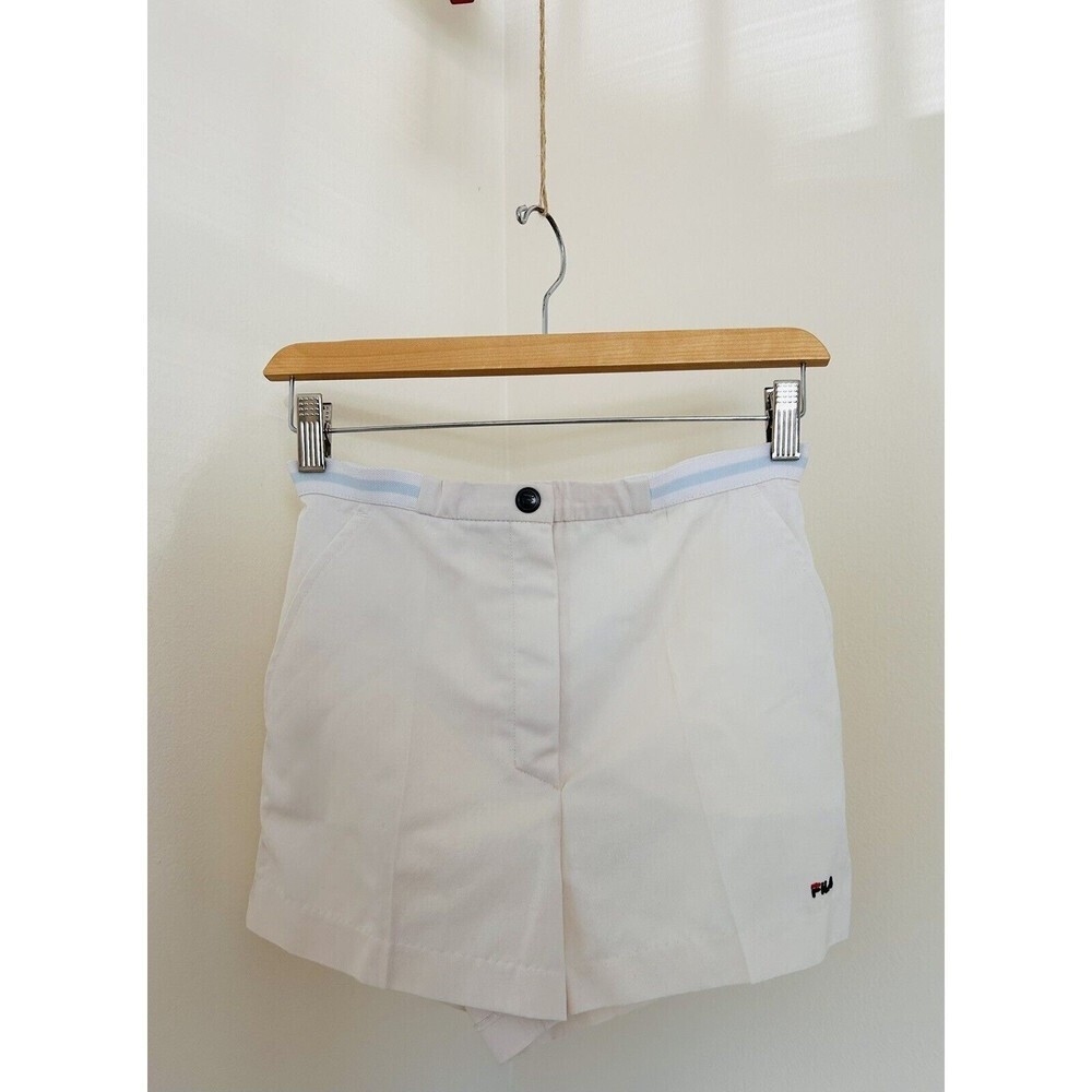Fila White Athletic Shorts